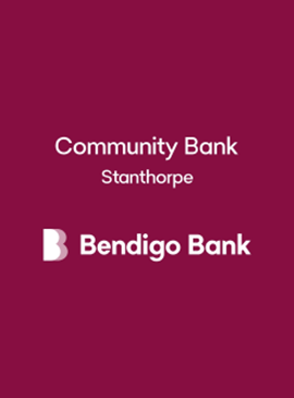 Sponsored by Stanthorpe Bendigo Bank
