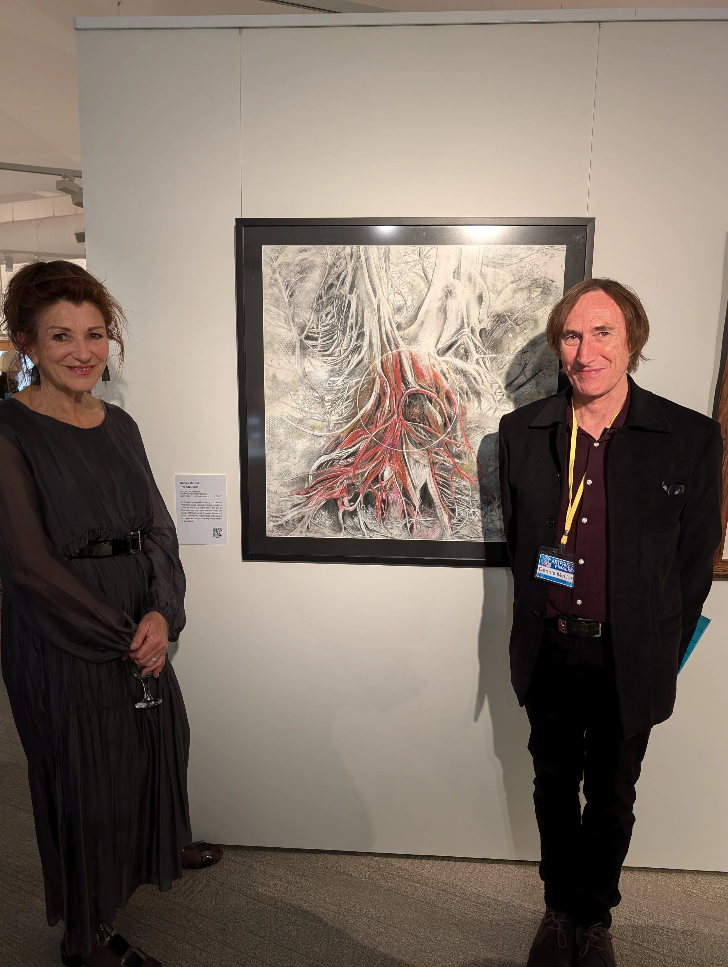 Dennis McCart -The Sap Rises (R), Mary Findlay (L)