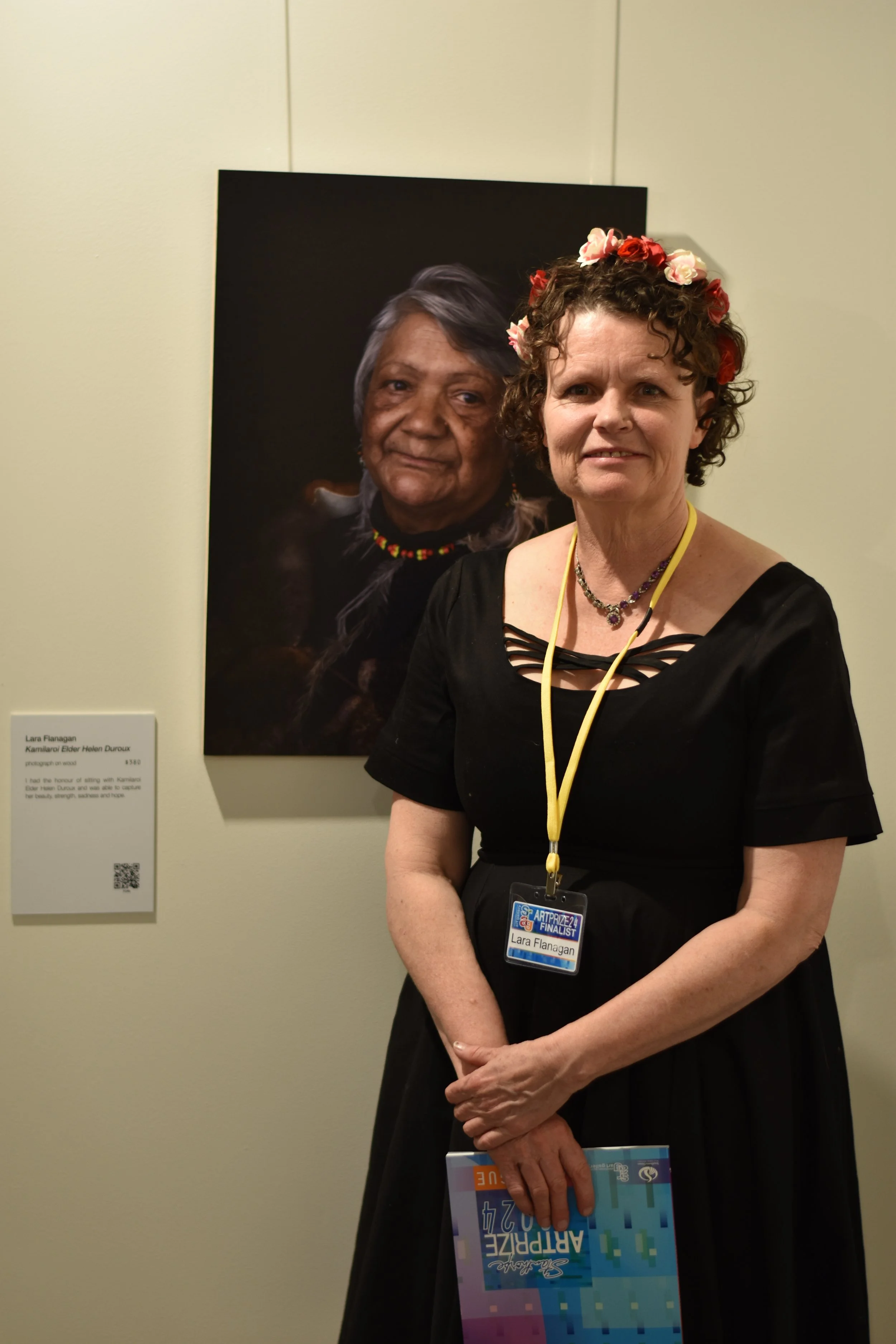 Lara Flanagan - Kamilaroi Elder Helen Duroux