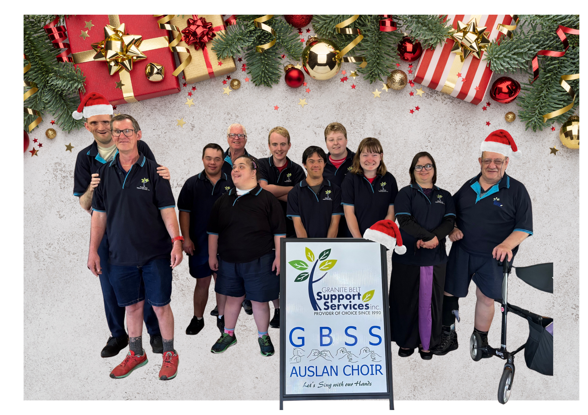 GBSS AUSLAN Choir performs Christmas Carols