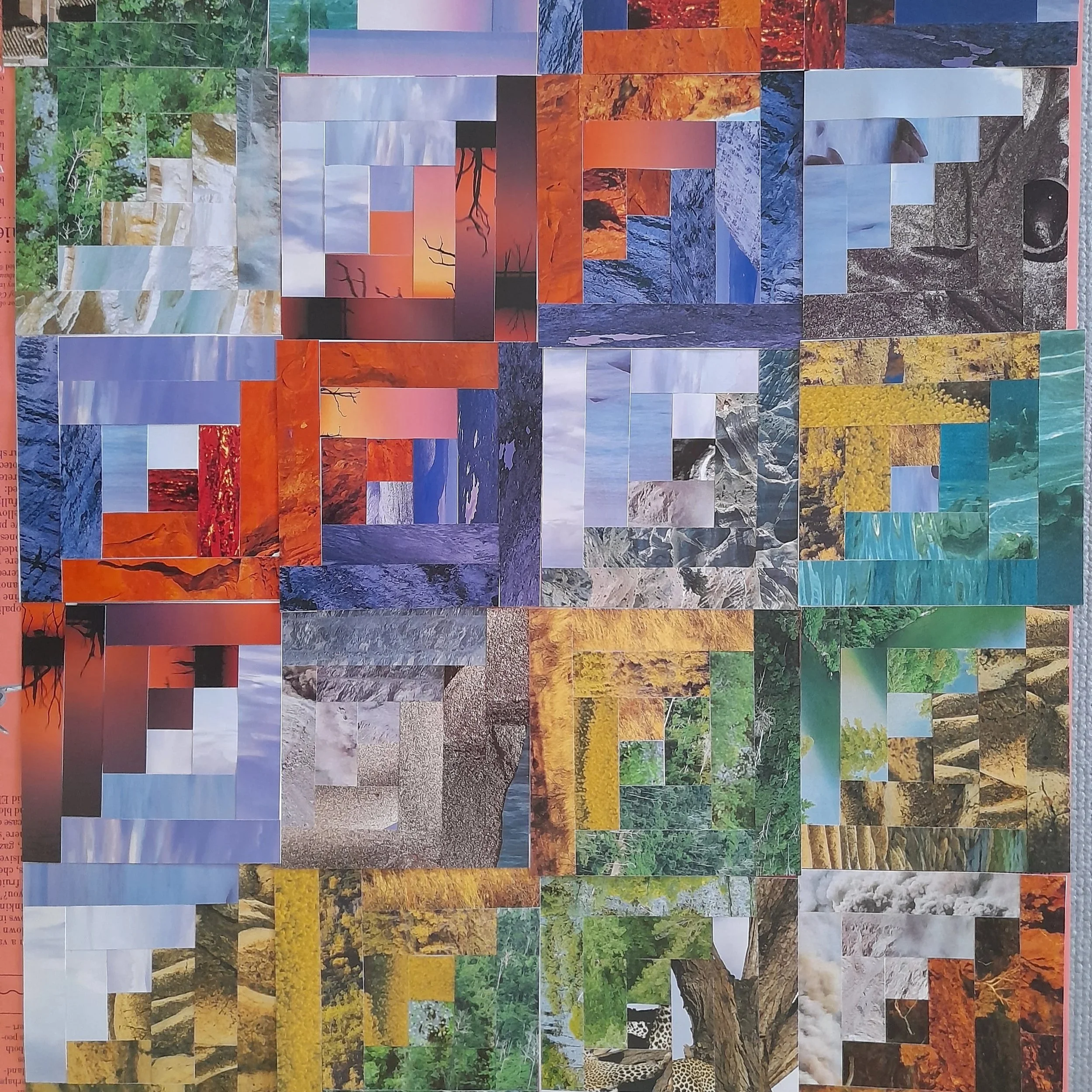 Collage for Grown-Ups with Tess
