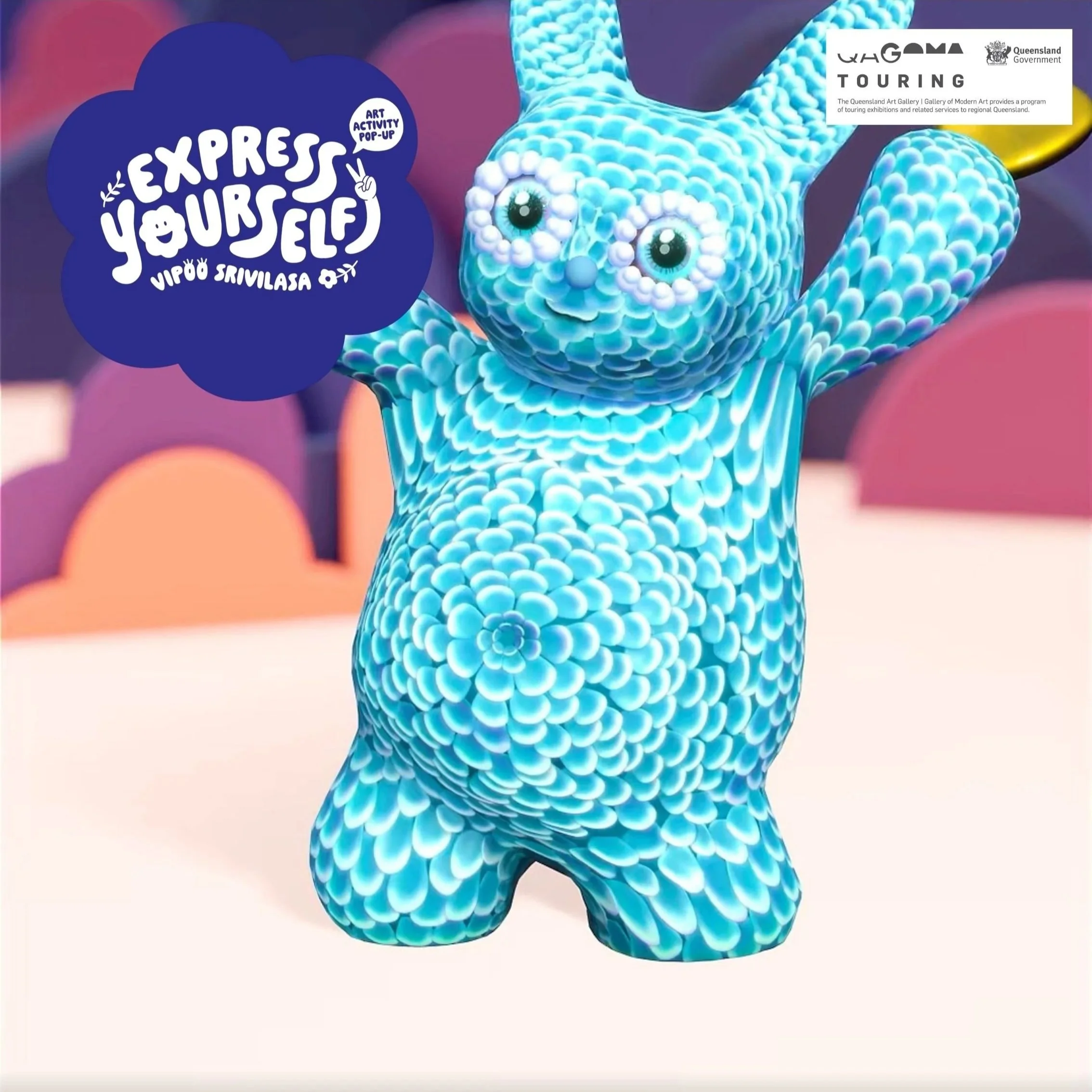 Kids School Holiday WORKSHOP! ‘Express Yourself: Art Activity Pop Up’