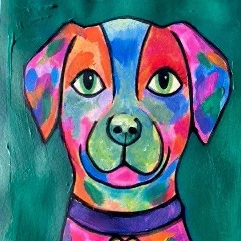 Kids’ 4-Week Pop Art Animal Painting Course&nbsp;