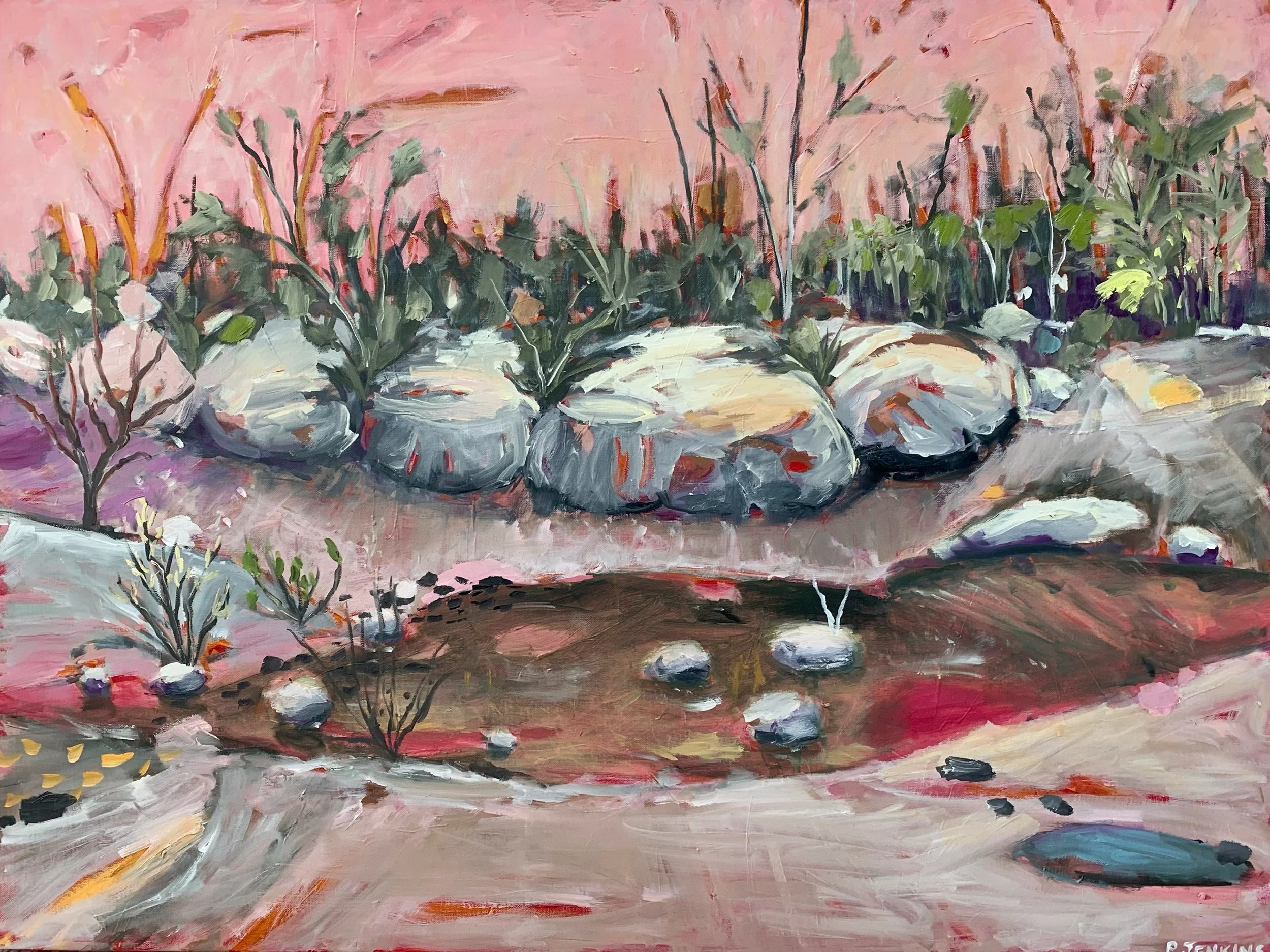 Paula Jenkins_The Junction Waterhole, Girraween National Park_Oil on canvas_76x102cm.jpg