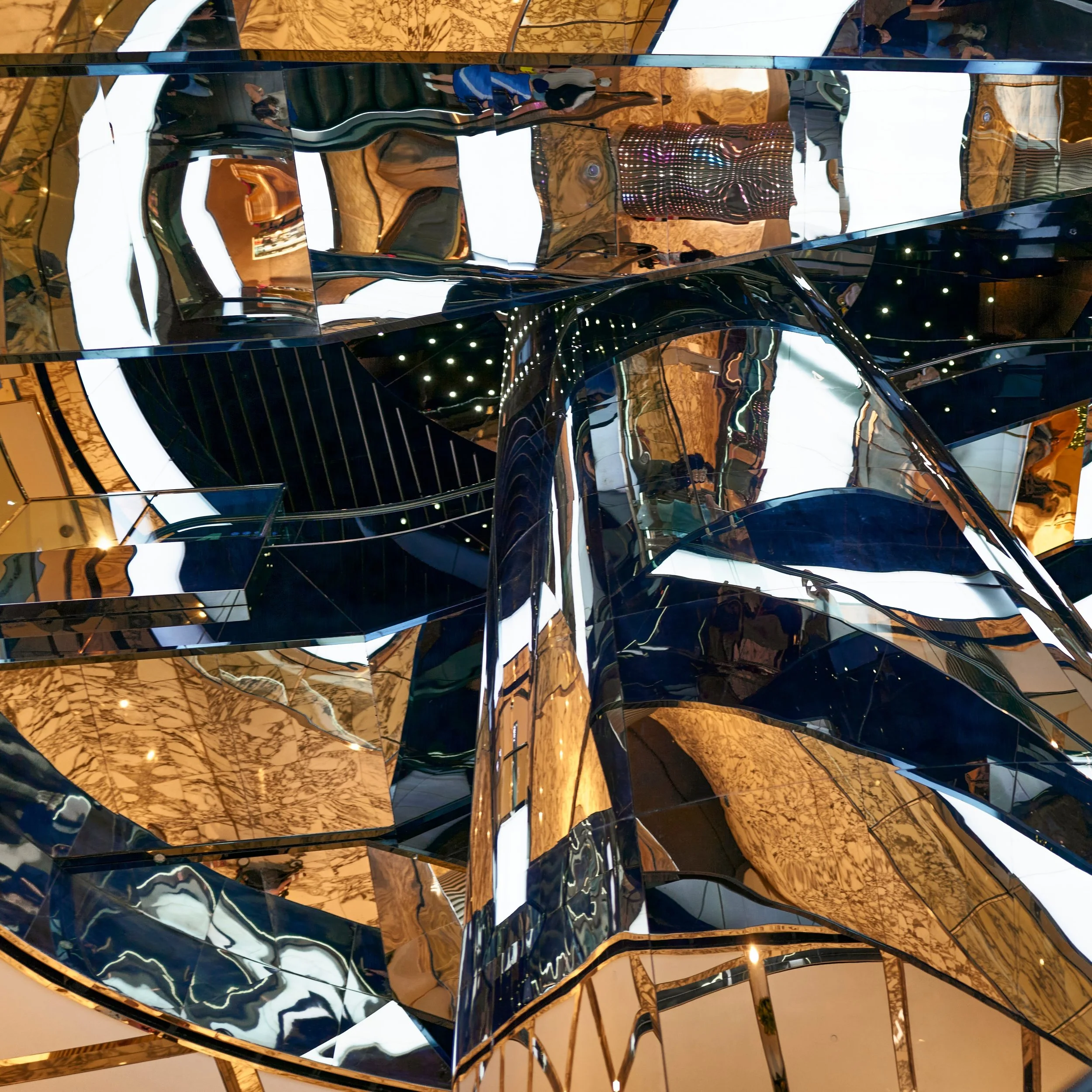 Rudiger Wasser	"Junkspace (Chunks. Junkspace is post existential, it makes you uncertain where you are, obscures where you go, undoes where you were)"

Dye-sublimation print of a digital photograph on aluminium	

75cm x 75cm $1,999
