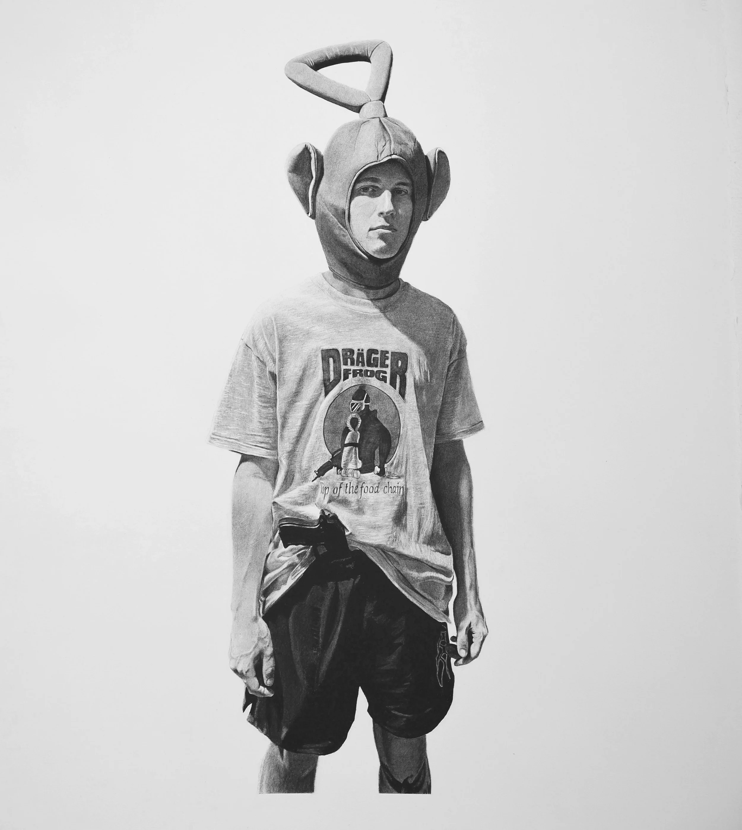 Laurent	Pouzet "Top of the Food Chain"

Charcoal on Cotton Paper

85cm x	72cm $11,500
