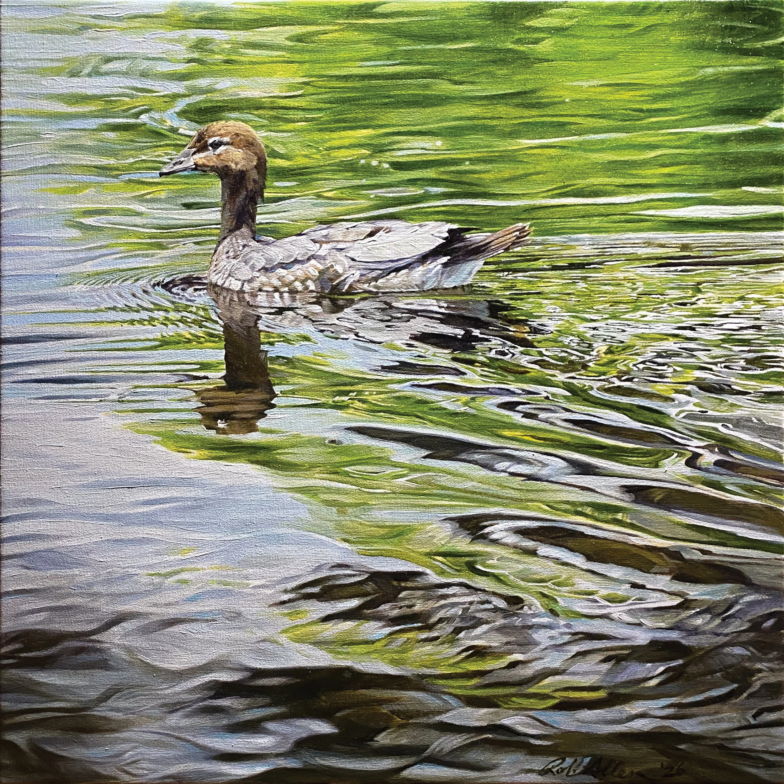 Gliding on green