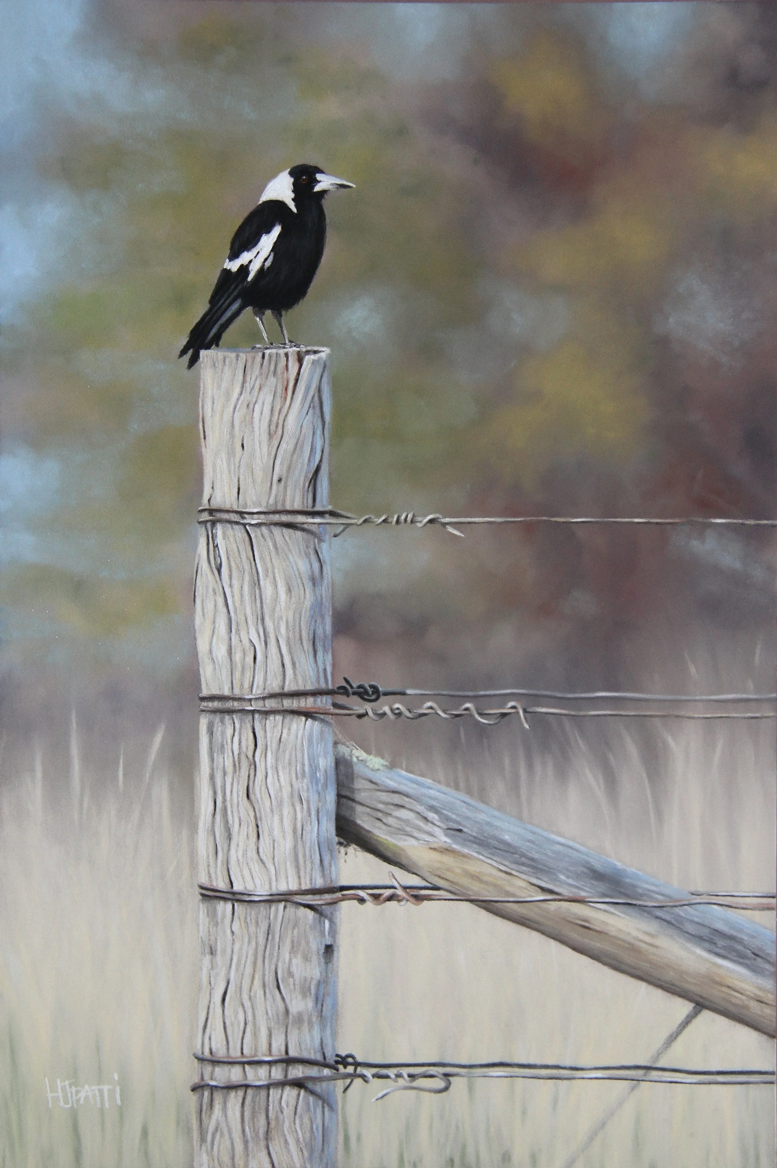 SOLD

Holly Patti

"The Back Paddock"

Soft Pastel and Pastel Pencil on PastelMat

28cm x 41cm $690
