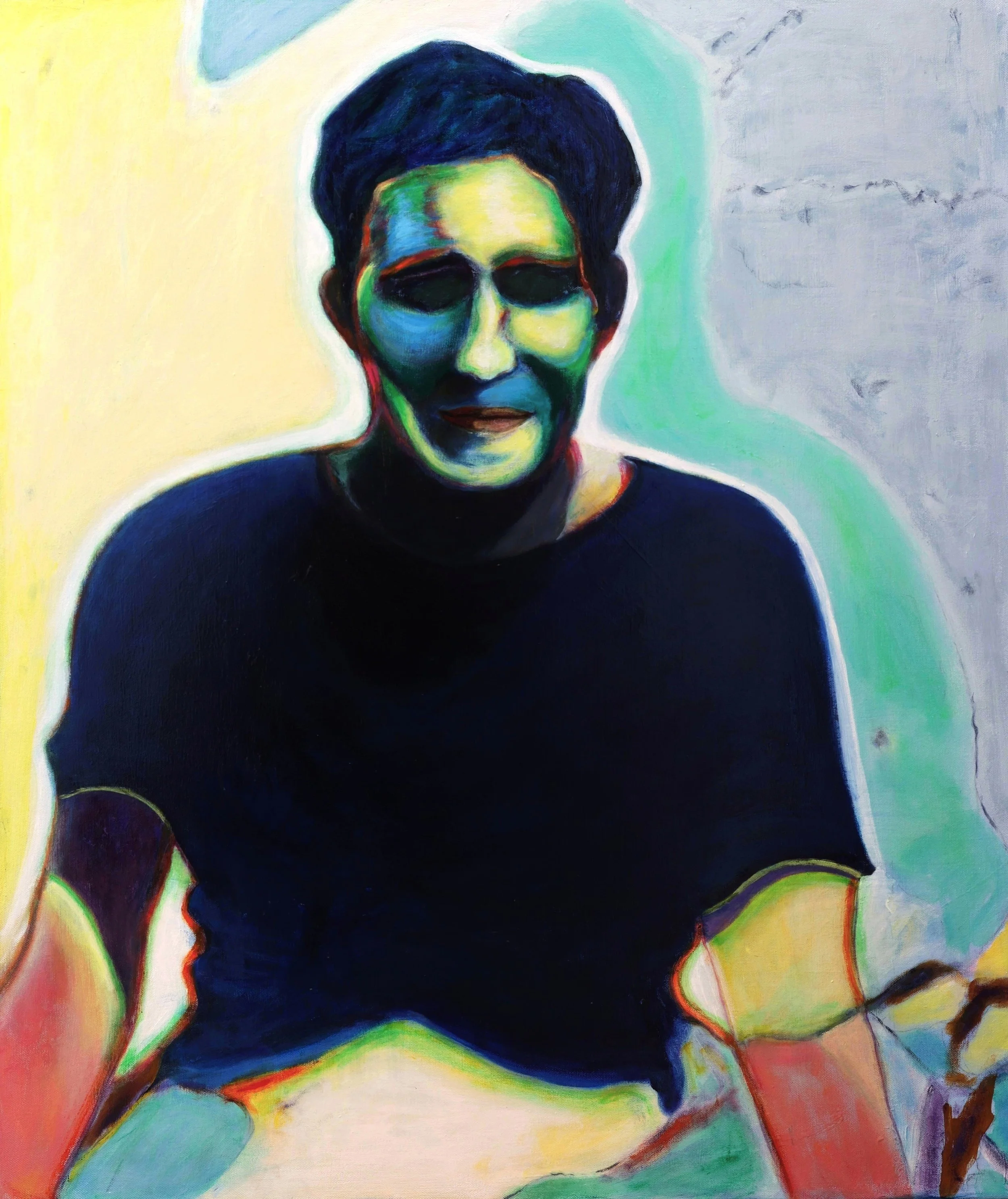 Sergio Paul	Ianniello "Periphery"

Acrylic on canvas

92cm x 76cm $2,400
