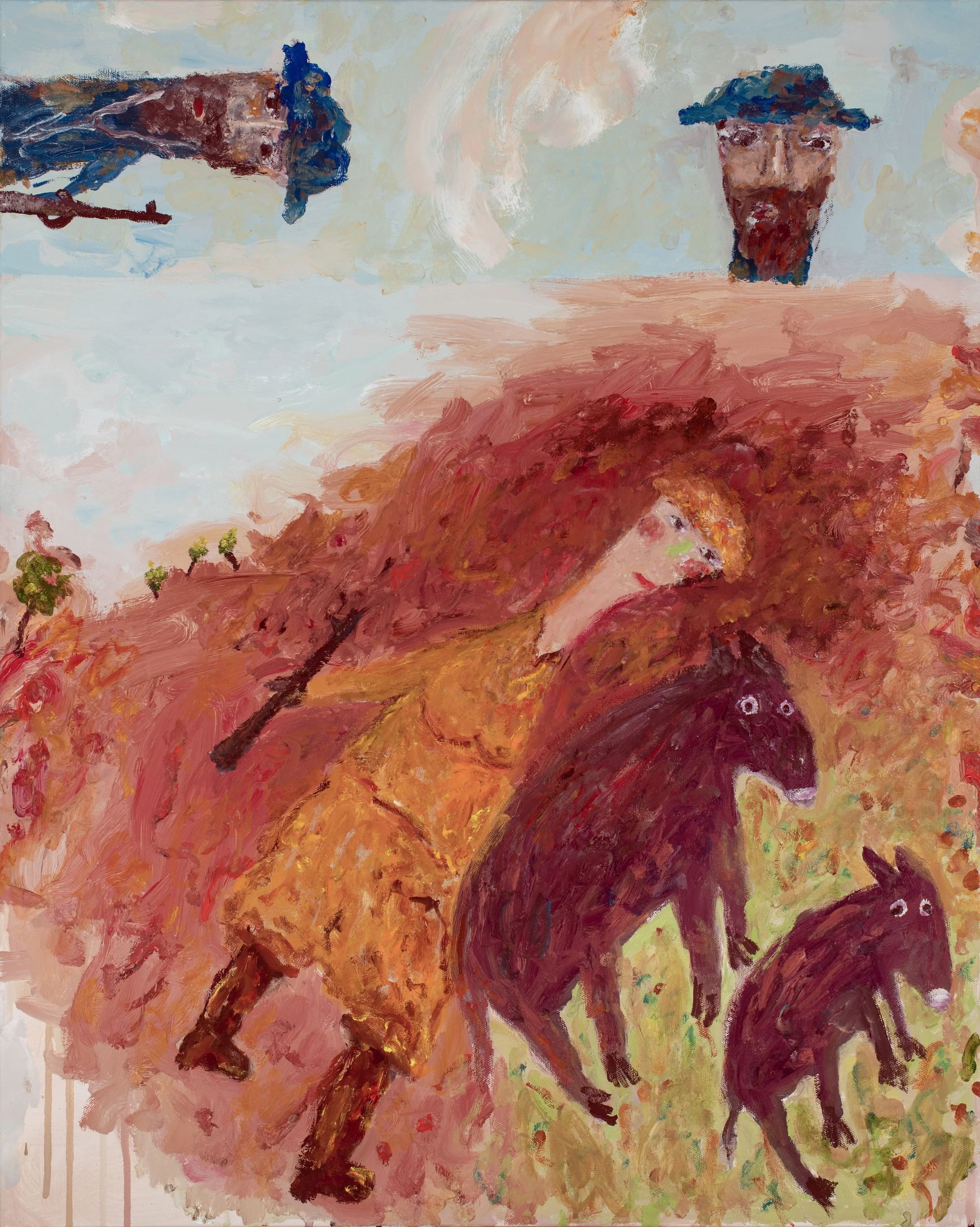 John Edwards "Mary Ann Bugg in hiding from the colonial policeman"

Oil on canvas

76cm x 61cm $3,500
