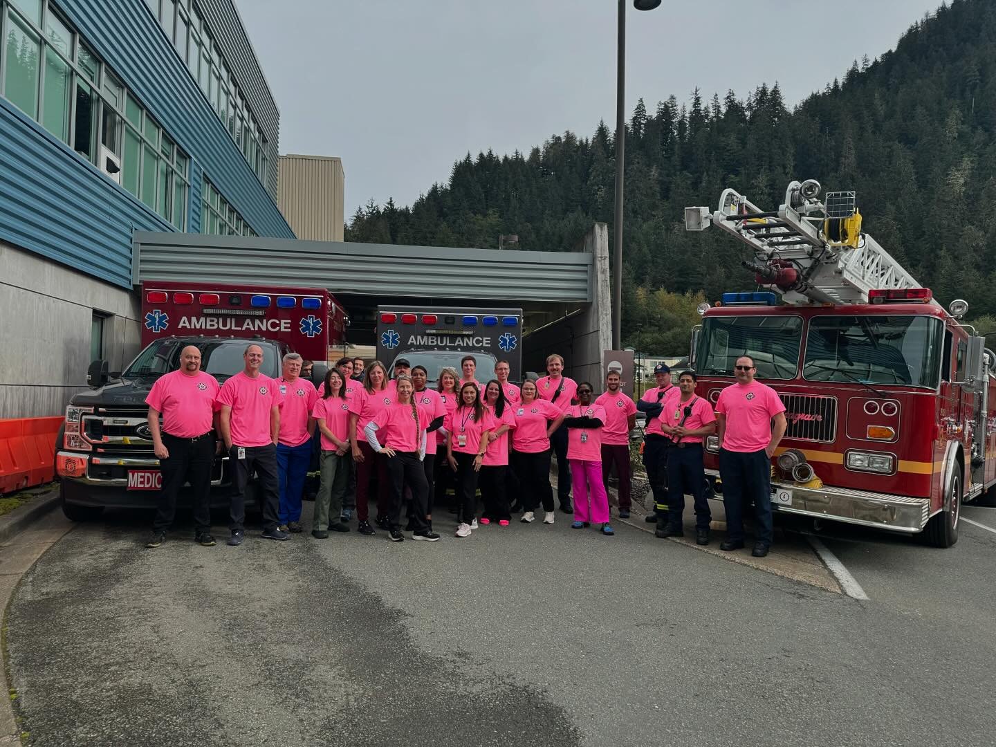 Awareness and early detection are the best defenses against breast cancer. Your local firefighters are excited to partner with diagnostic imaging at Bartlett Regional Hospital to promote breast cancer awareness! You can spot us all October in our pin