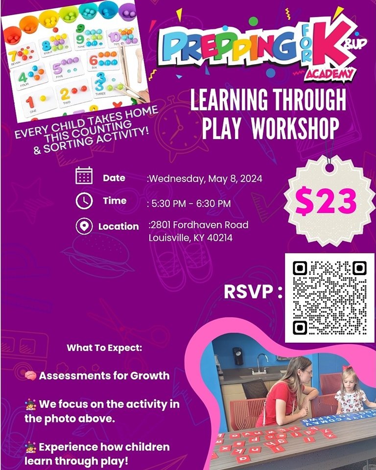 Join us for our upcoming workshops at Southweat YMCA in Louisville!

Register today: preppingforkacademy.as.me 

 #louisvillelove #jeffersonvilleindiana #theville #louisvilleparks #TheVille #mobileeducationaltoystore #jcpsathome #JeffersonCounty #stm