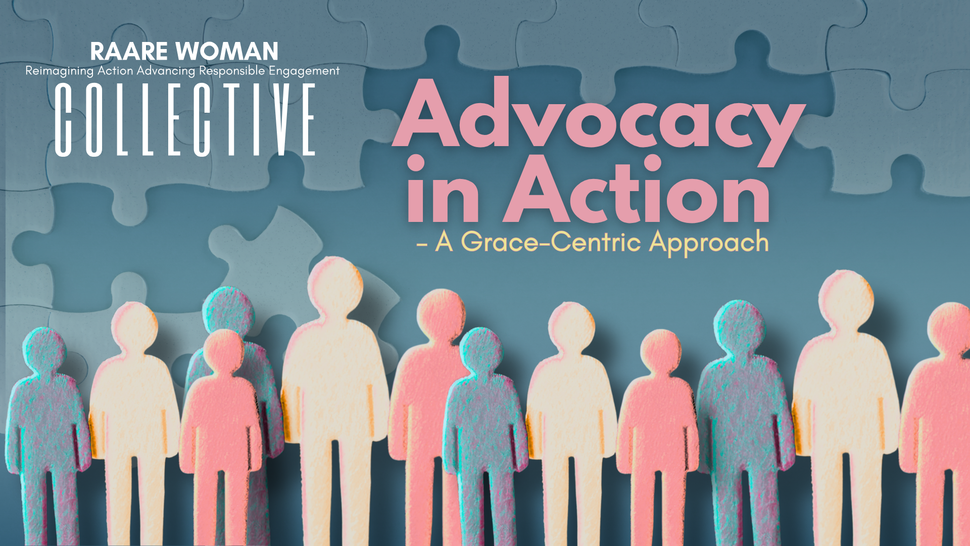 row of people, paper doll style, group of people