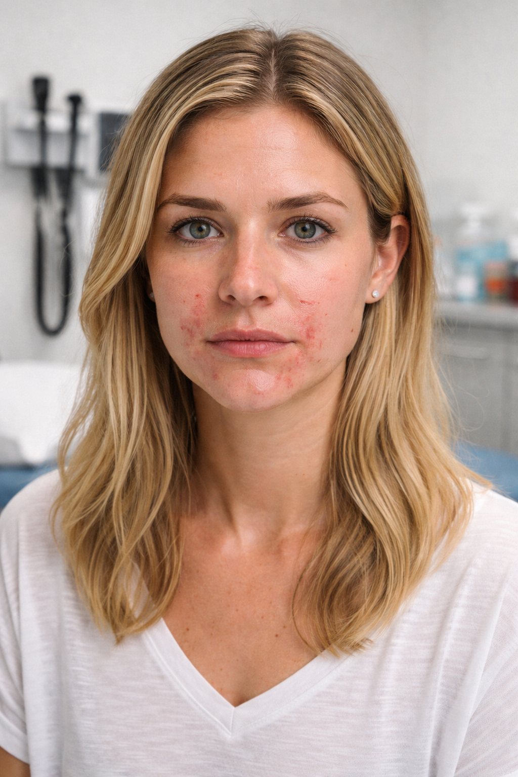 Perioral Dermatitis in a Young Adult Female