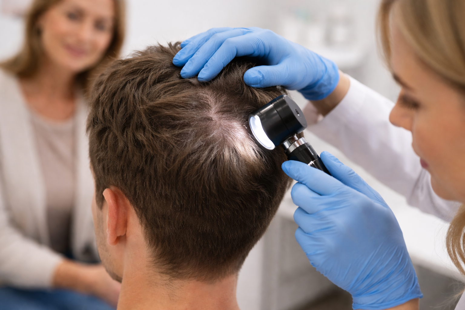 Case Report: Managing Persistent Dandruff and Early Hair Thinning in a Young Male