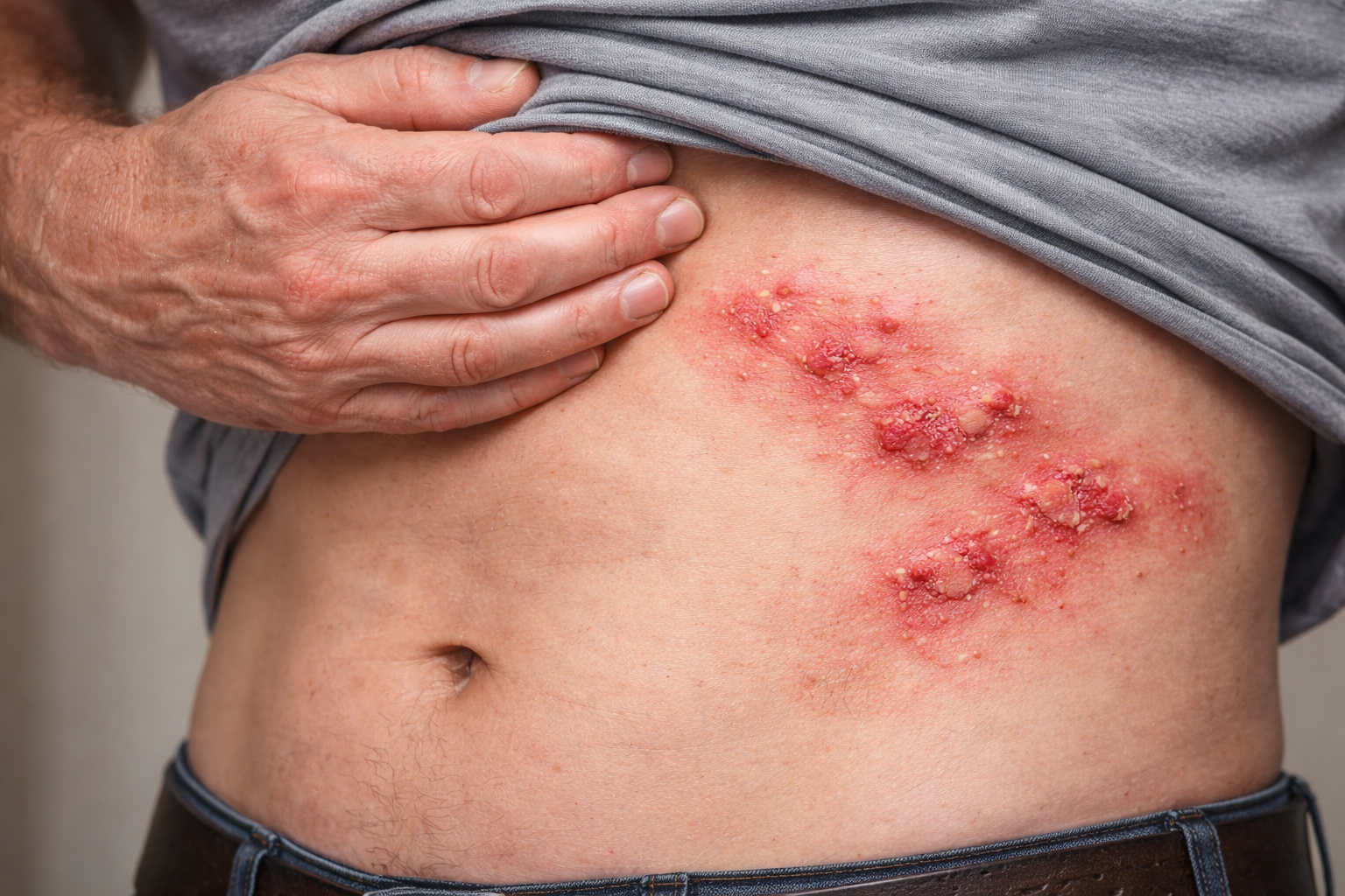 Persistent Rash Case Report: Evaluating Dermatitis and Folliculitis in a 45-Year-Old Male