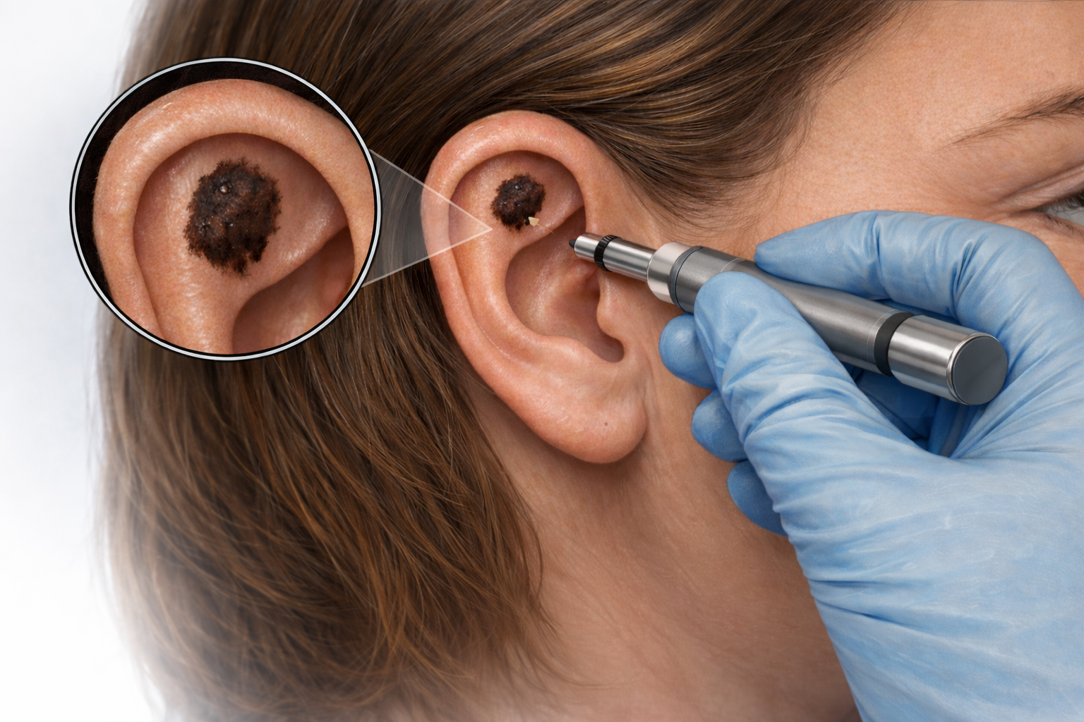 Darkening Lesion on the Ear: Why Early Evaluation Matters