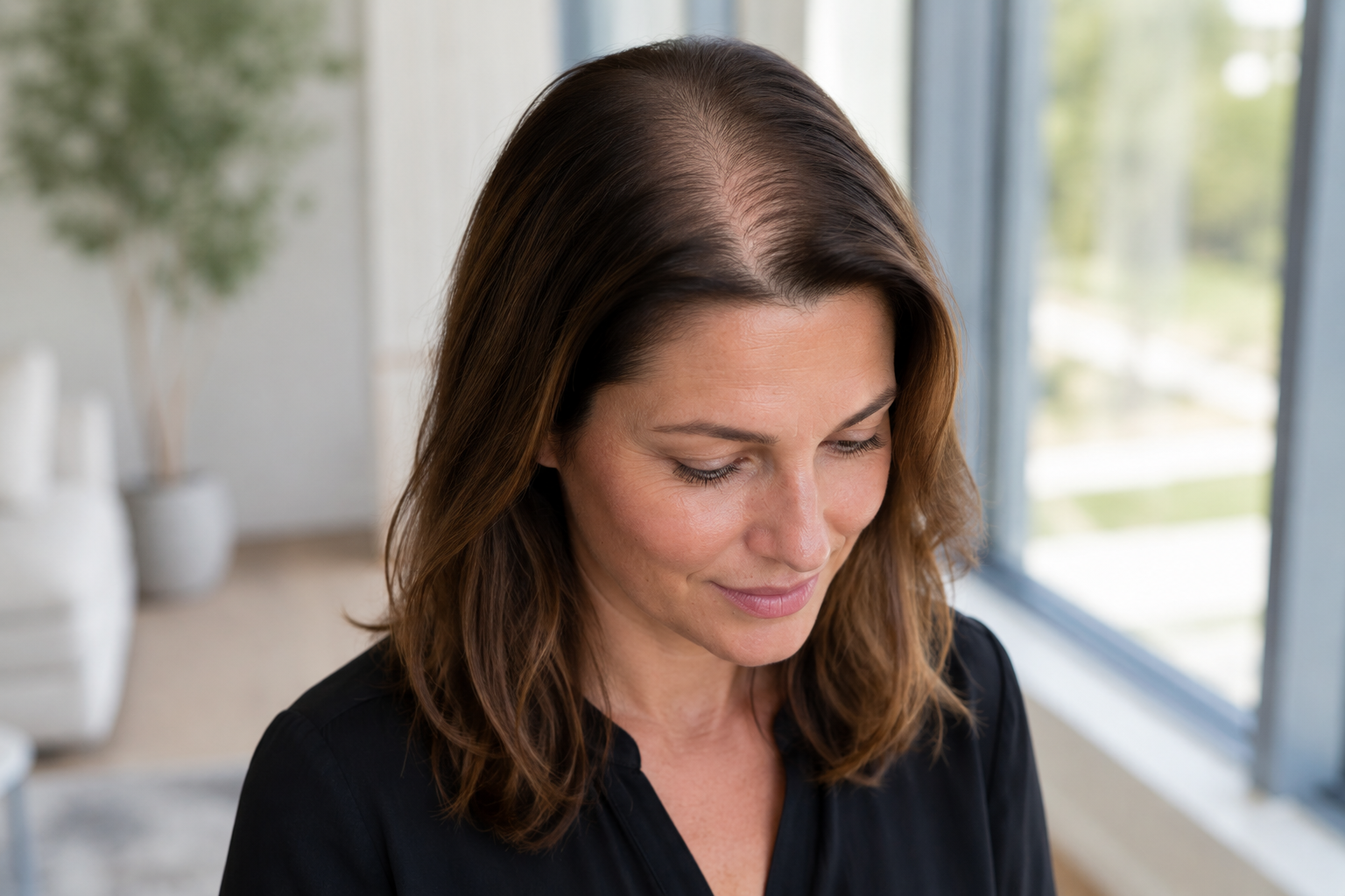 "Why Is My Hair Getting Thinner Even Though I'm Healthy?"