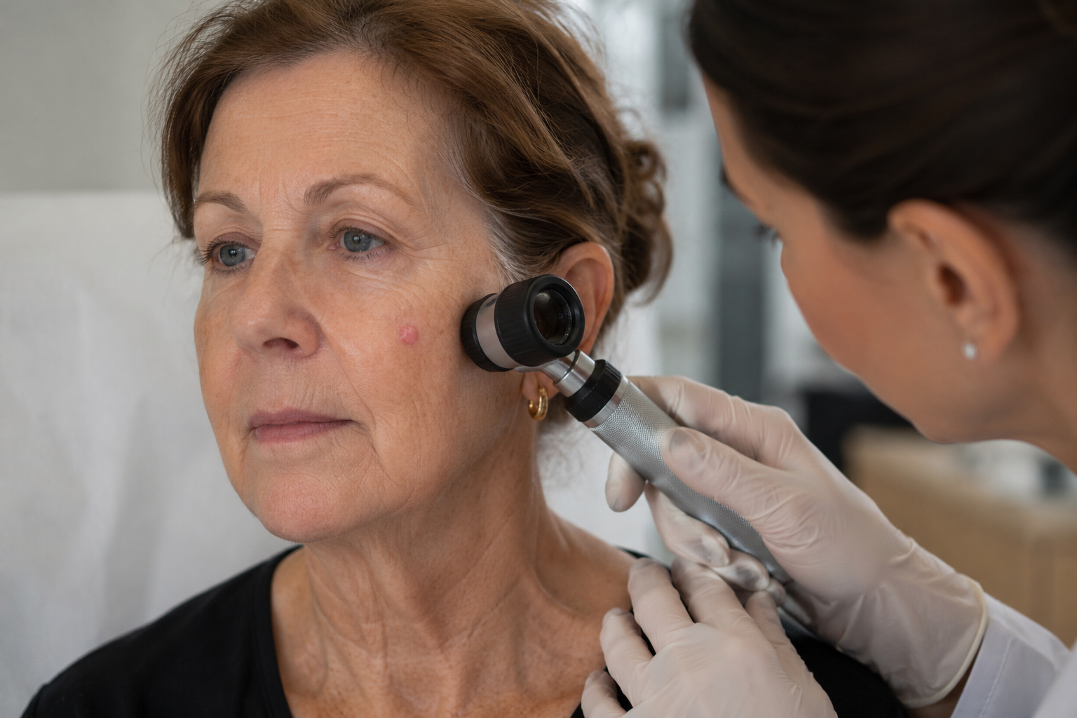 Suspicious Cheek Lesion Evaluated and Biopsied: A Case Study from Village Dermatology