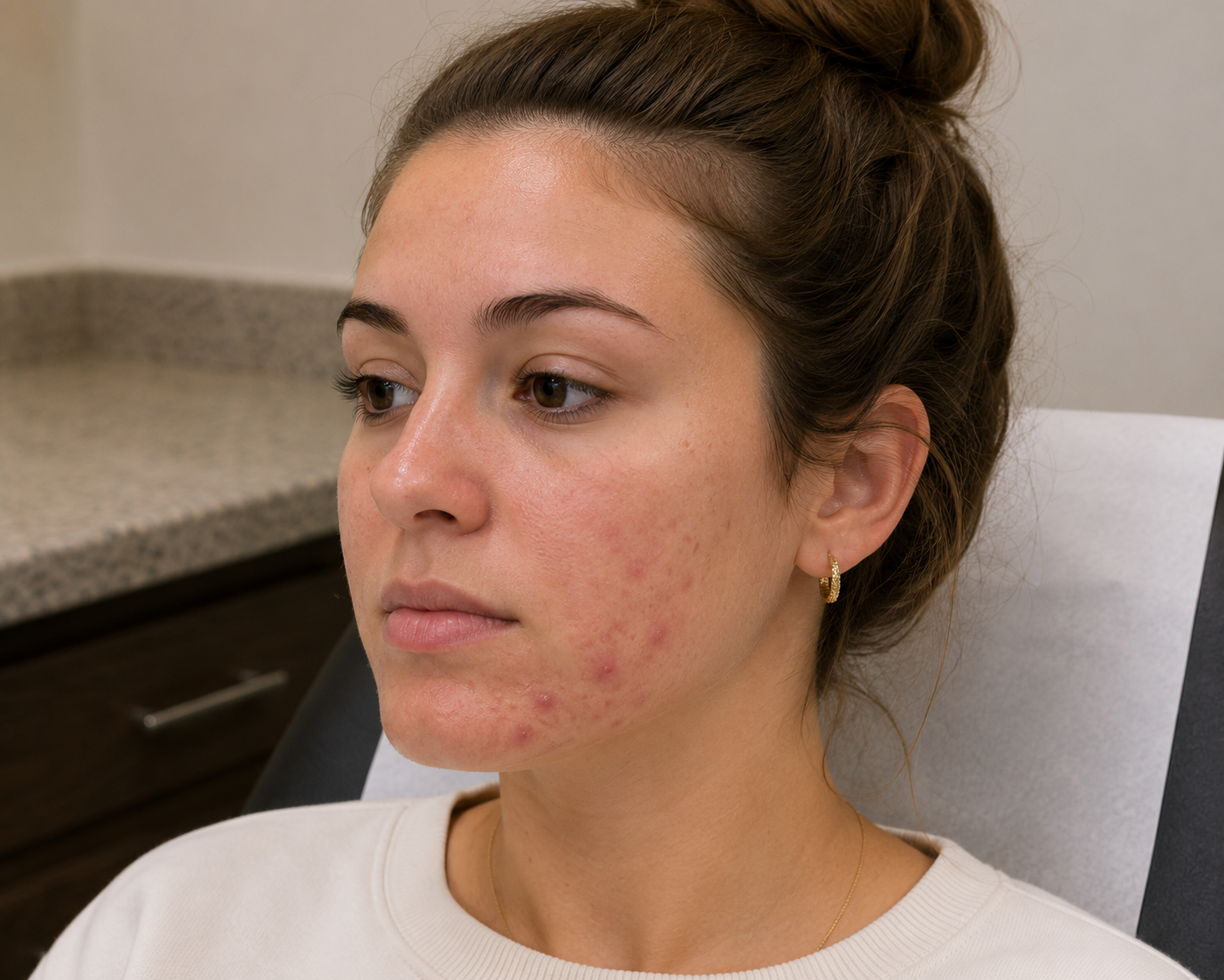 "Why Is My Acne Mostly on My Chin? Could My Hormones Be Causing It?"
