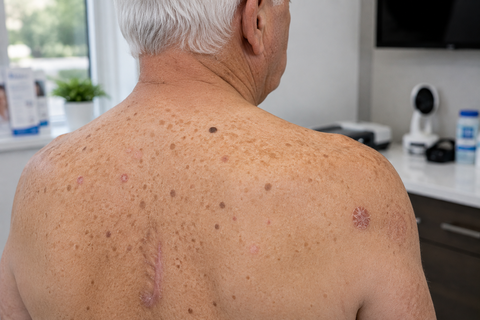 Should I Get a Full Body Skin Exam if I Notice New Spots on My Back and Arms?