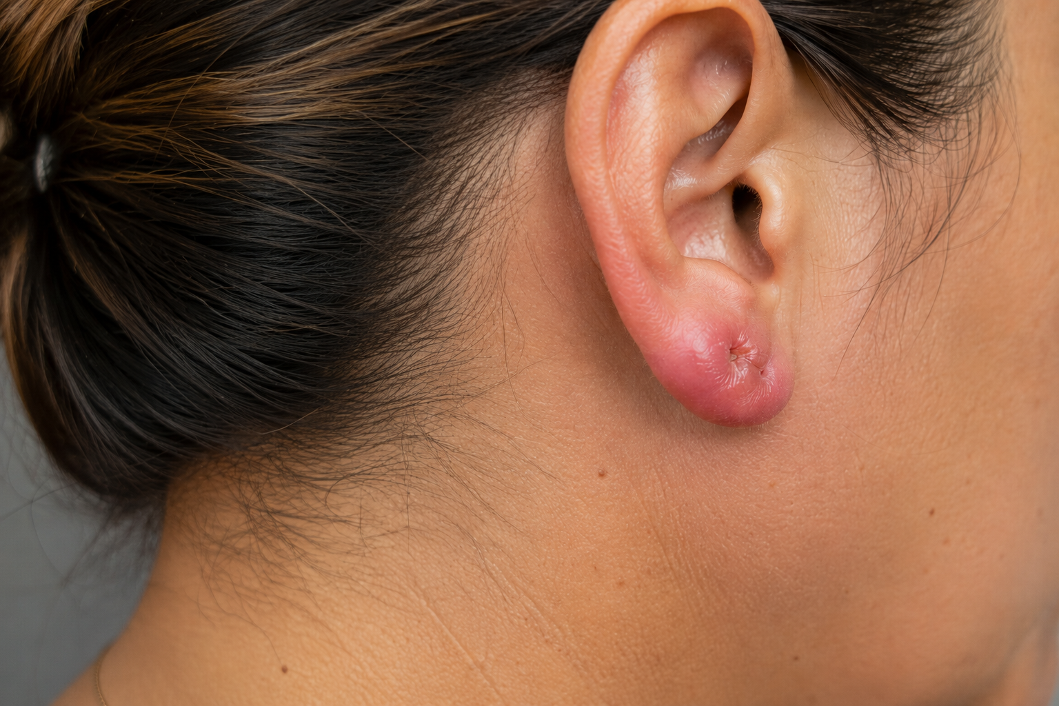Why Is the Back of My Earlobe Swollen, Tender, and Enlarging?