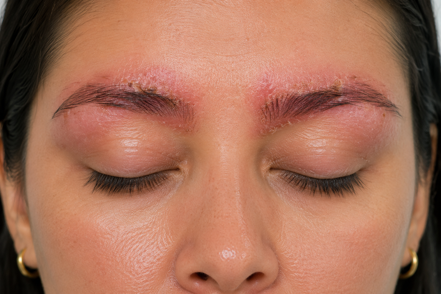 Why Are My Eyebrows Swollen, Itchy, and Crusting After Lamination and Tinting?