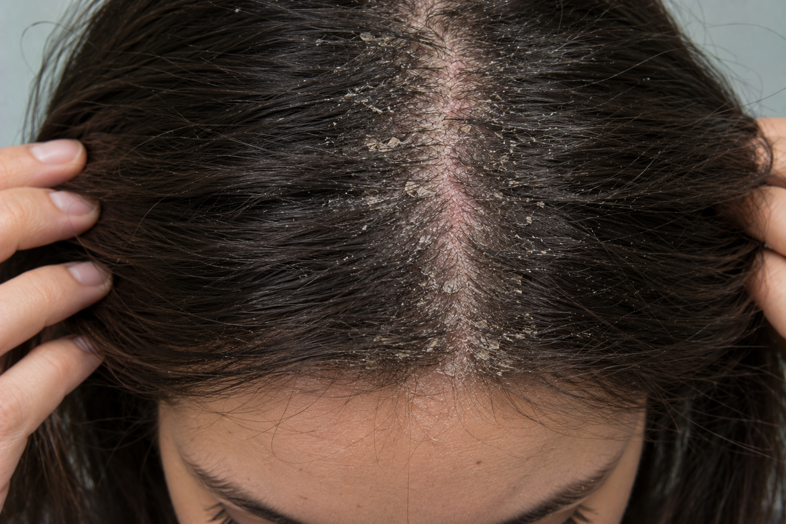 Why Is the Skin on My Inner Thighs Darker, and How Do I Treat Stubborn Scalp Dandruff and Unwanted Facial Hair?