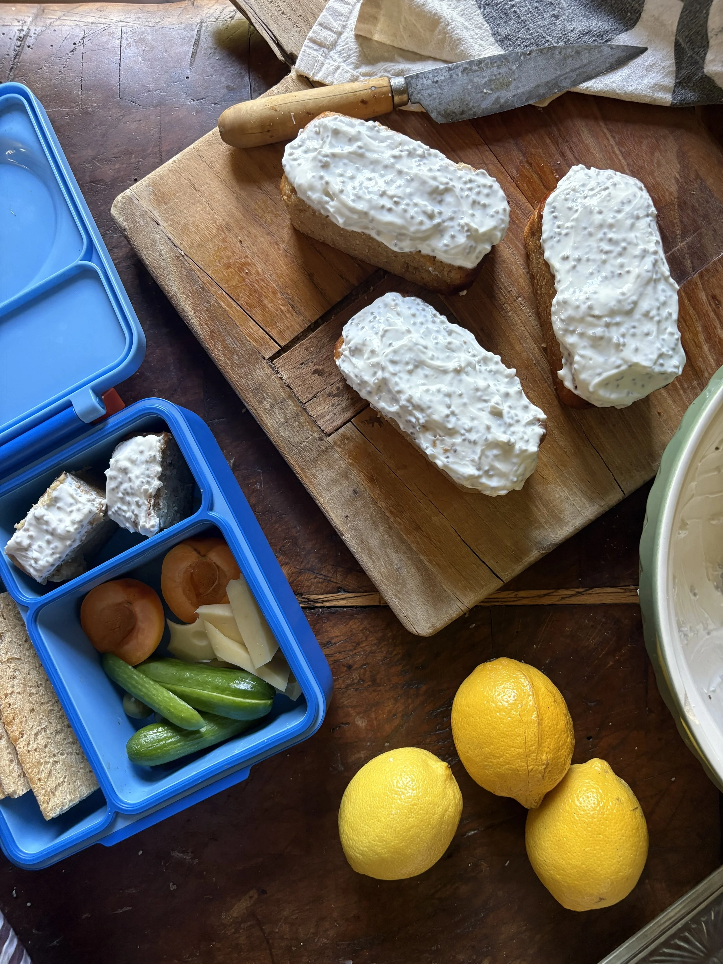 Lemon &amp; yoghurt mini loaves with yoghurt icing