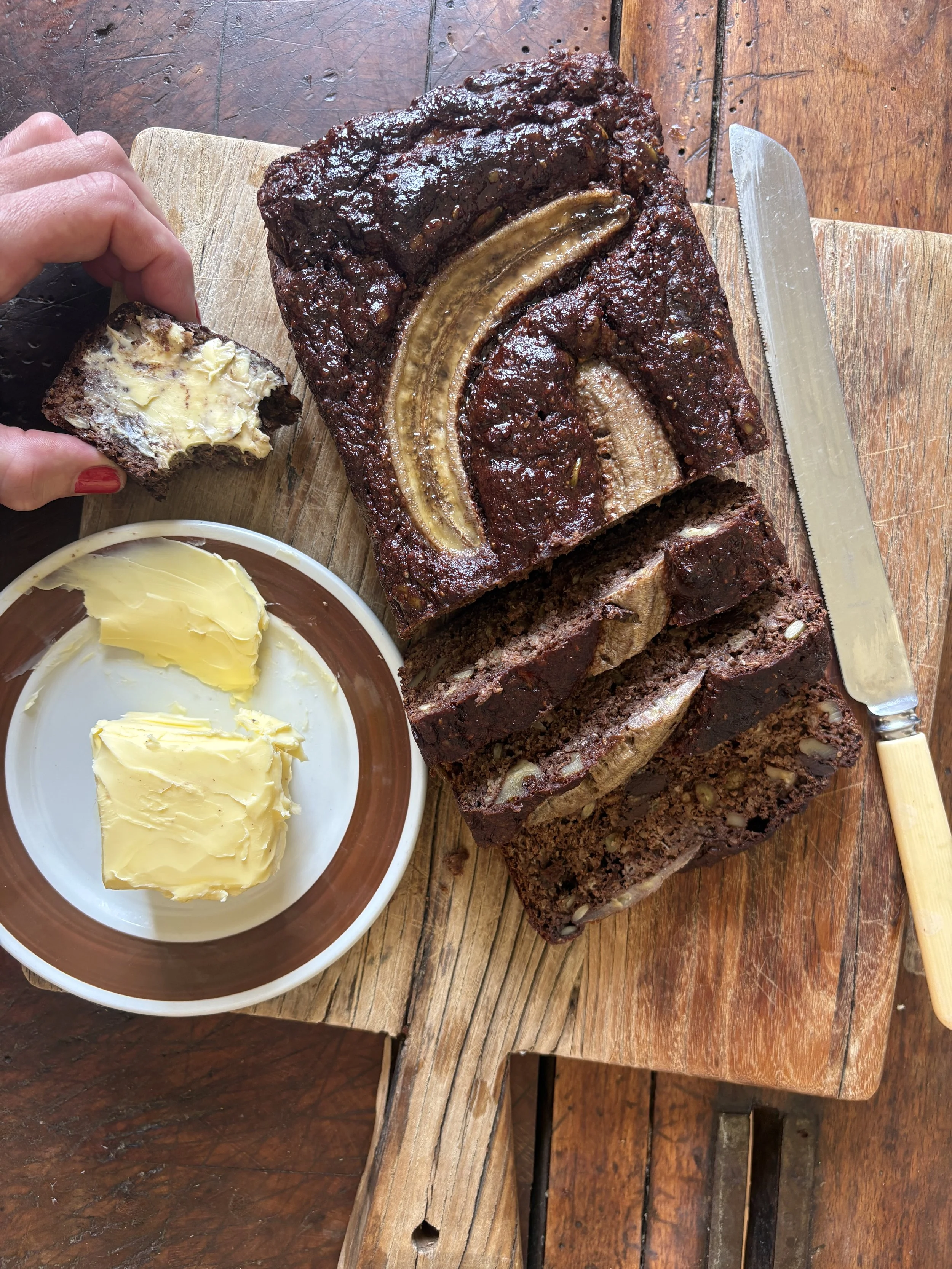 Banana bread that doesn’t suck (GF)