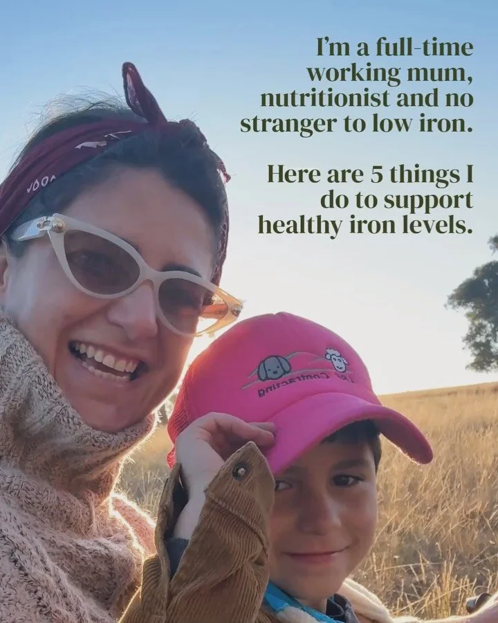 GOOD IRON | As a full-time working mum, nutritionist and someone who&rsquo;s experienced low iron, I know how easy it is to brush off the typical symptoms as just being &ldquo;busy&rdquo; and leave low iron unaddressed 😴

But supporting your iron do