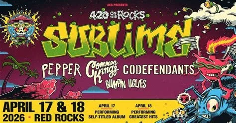 04/17/2026 Sublime Red Rocks Party Bus 
