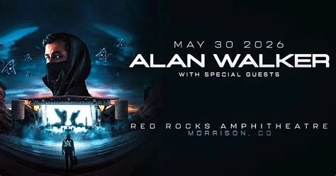 Alan Walker at Red Rocks Party Bus 05/30/2026