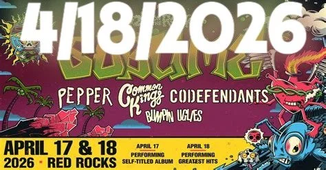 04/18/2026 Sublime Red Rocks Party Bus 