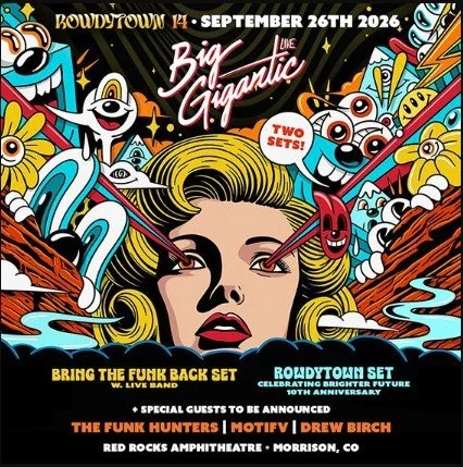 Party Bus to Big Gigantic at Red Rocks 09/26/2026 