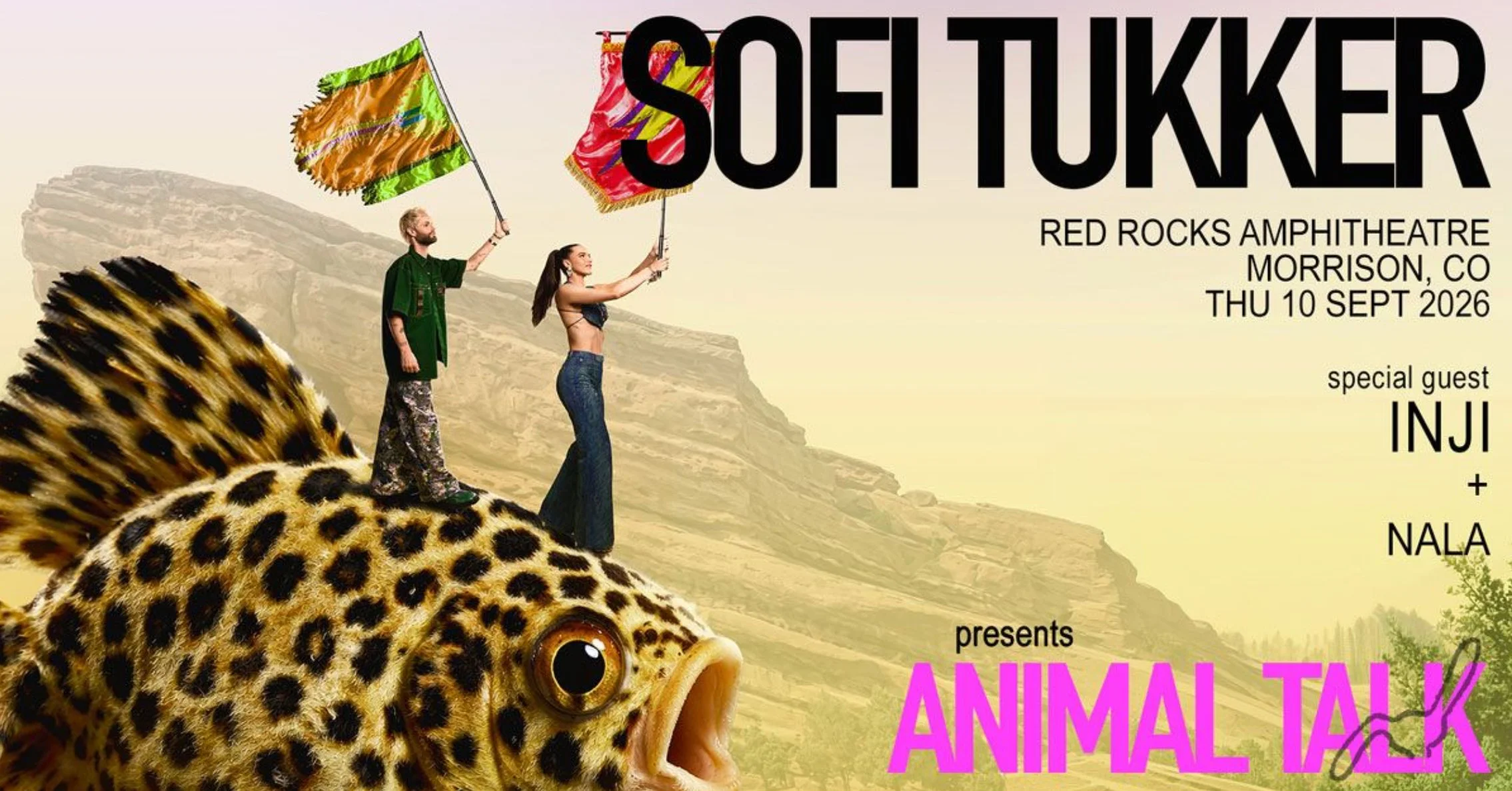 Party Bus to Sofi Tukker at Red Rocks 09/10/2026 