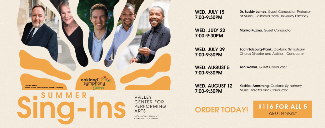 Oakland Symphony Chorus: Sing-In