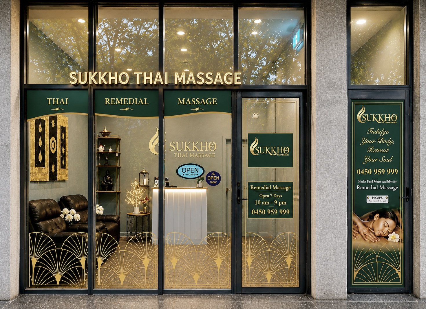 Sukkho Thai Massage Shop Front