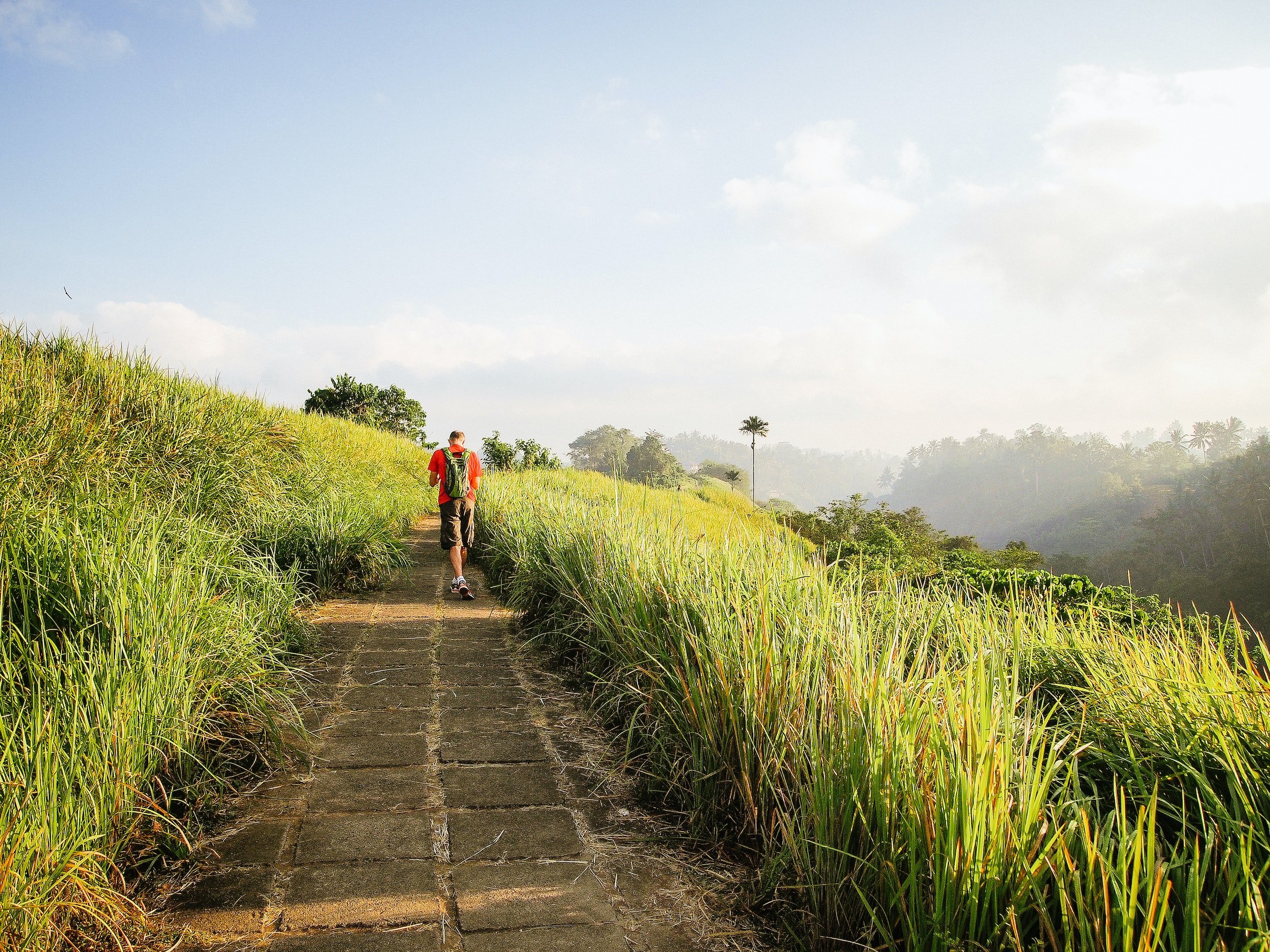 April to October are perfect for hiking in Bali