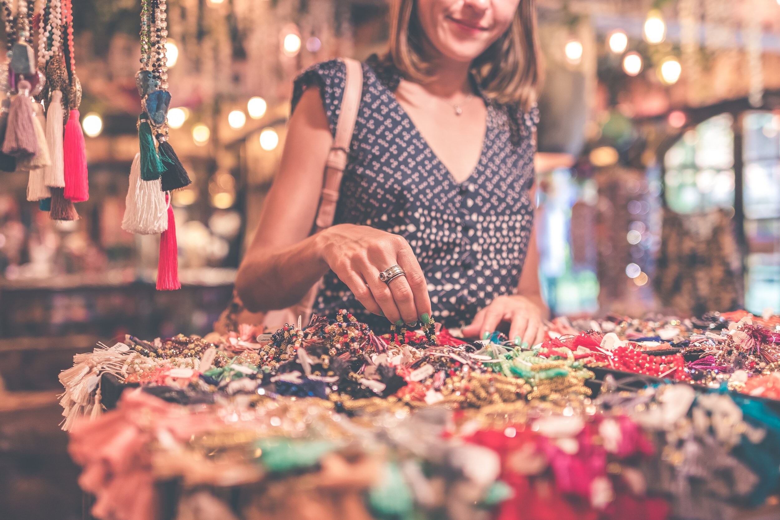 Bali shopping is known for its locally-made arts and crafts