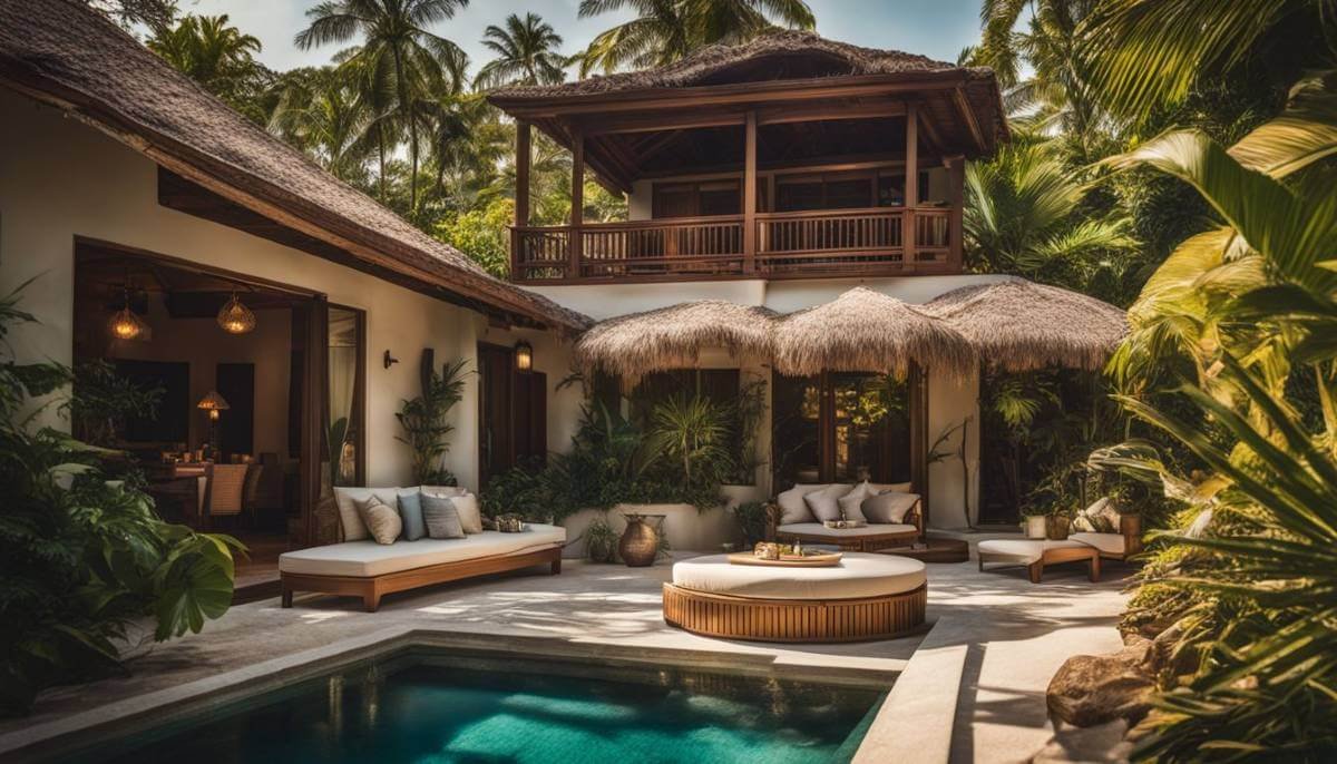 A private Bali villa with pool and luxurious day beds is just one of many accommodation styles