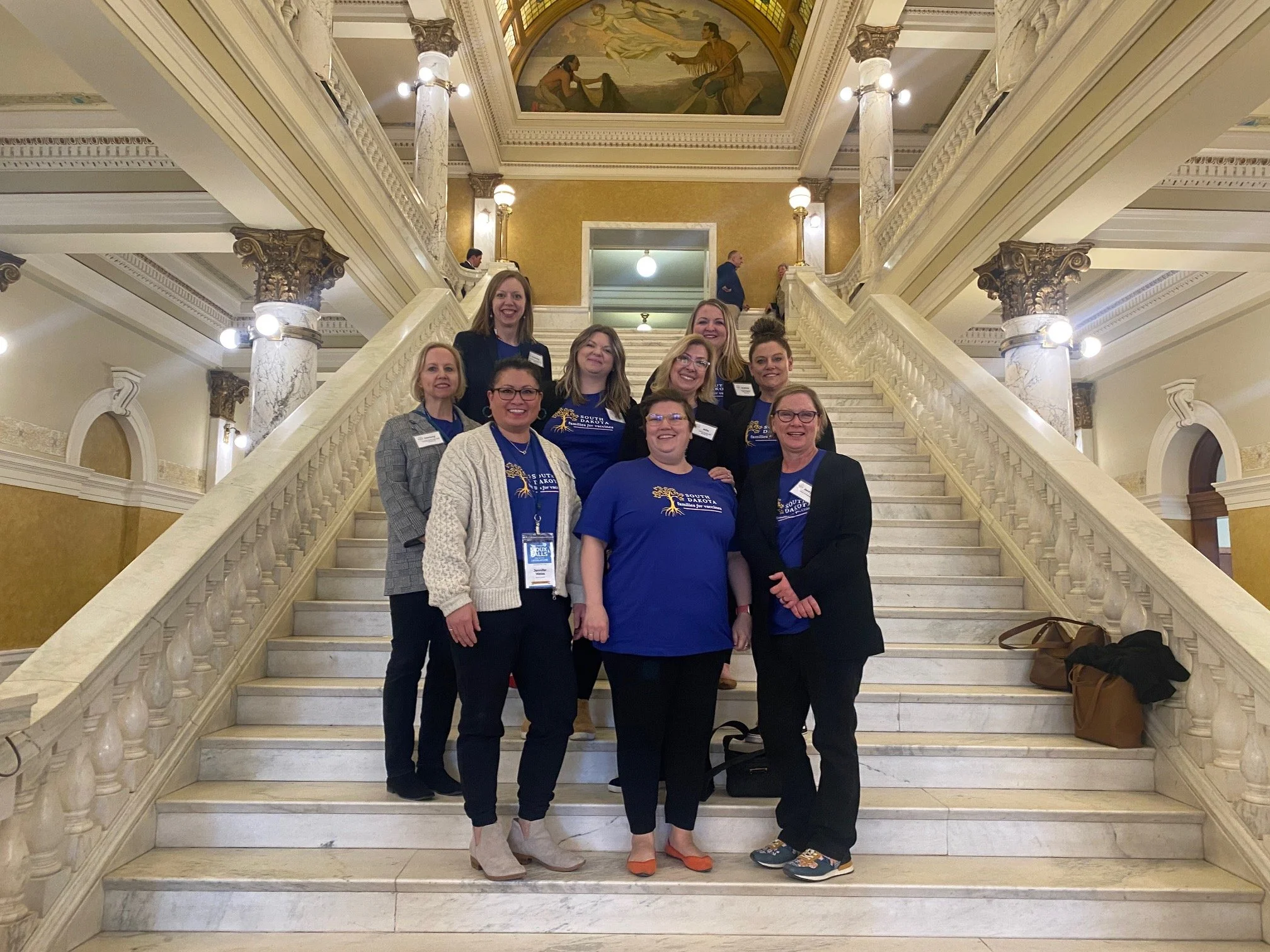SD Families for Vaccines FIRST Day of Advocacy in Pierre, SD