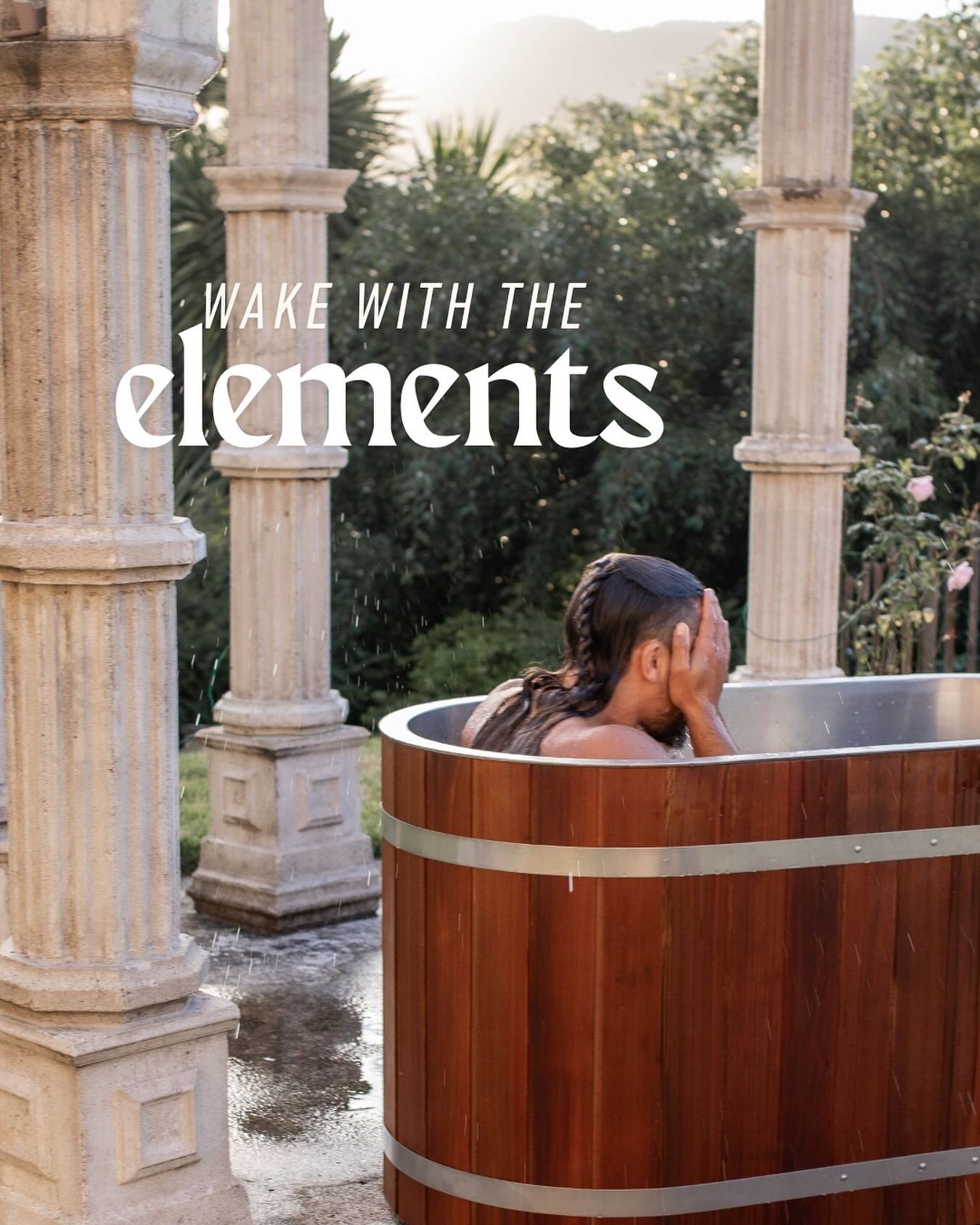 No alarms. No chaos. 

Just sun on your face and cold on your skin and feet on the earth.

This is how we wake &mdash; with the elements.