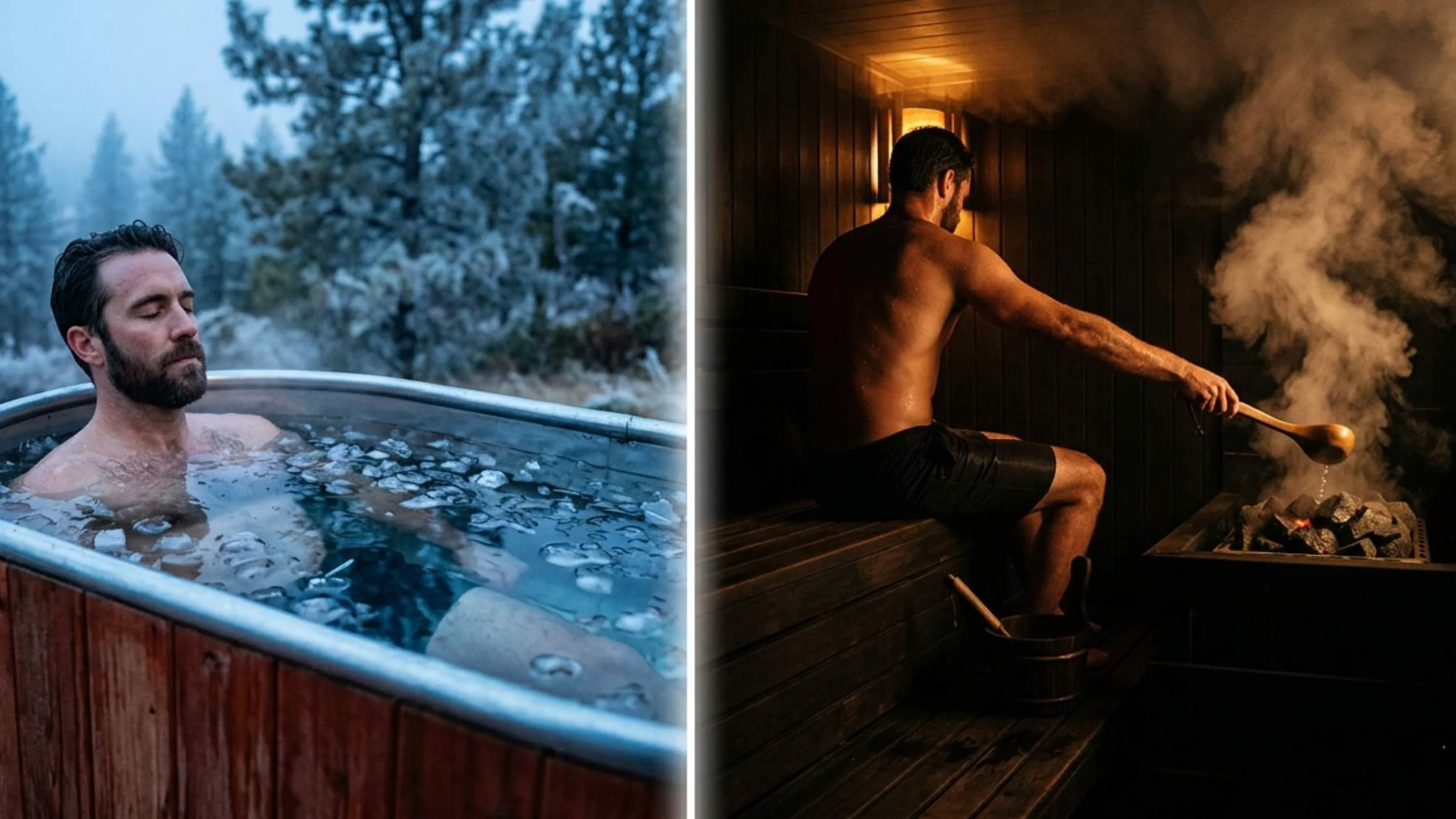 ice bath vs sauna longevity