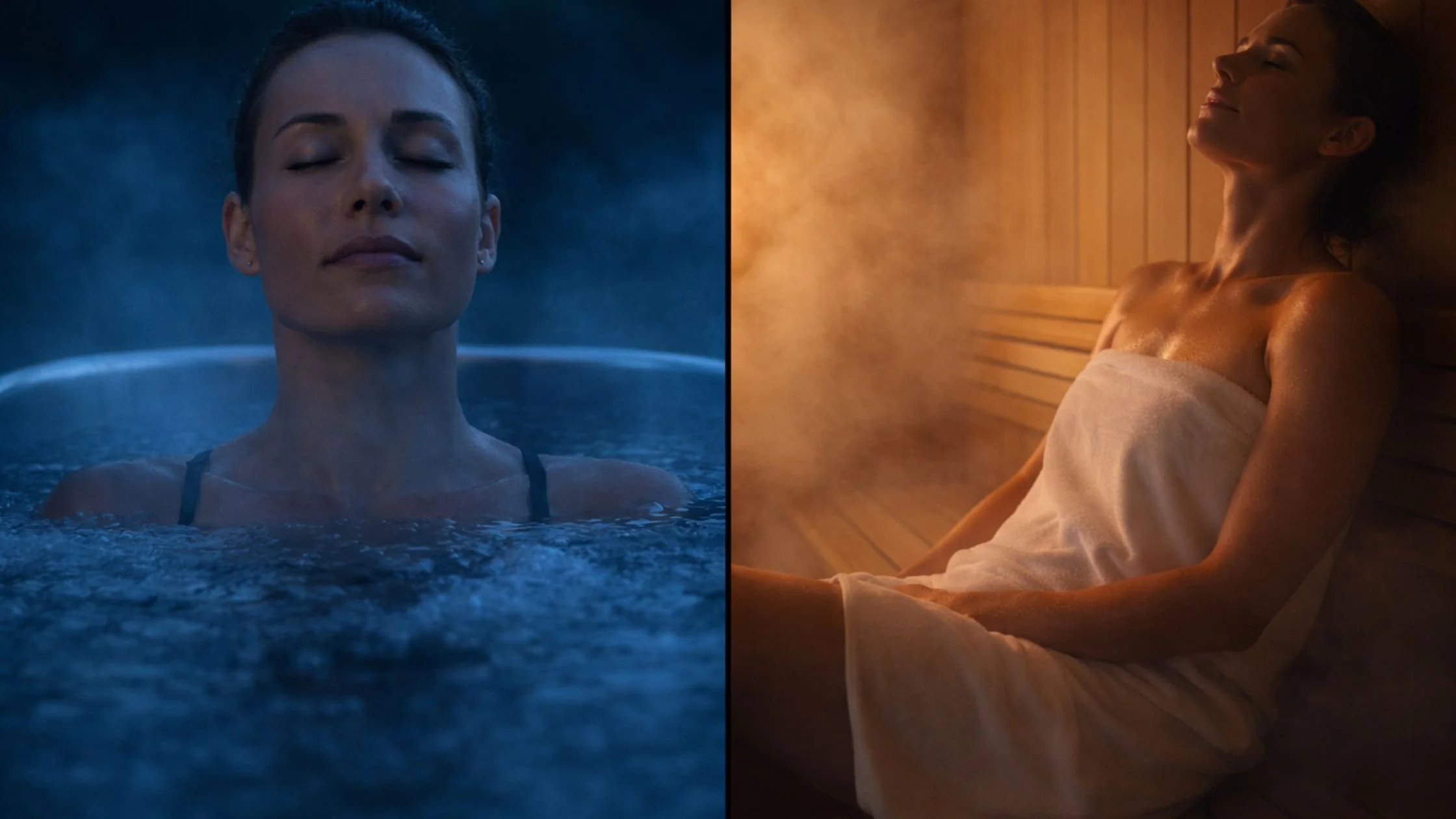 ice bath vs sauna for sleep