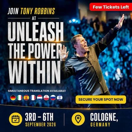 Tony Robbins: Unleash the Power Within! Cologne 2026 Day 1