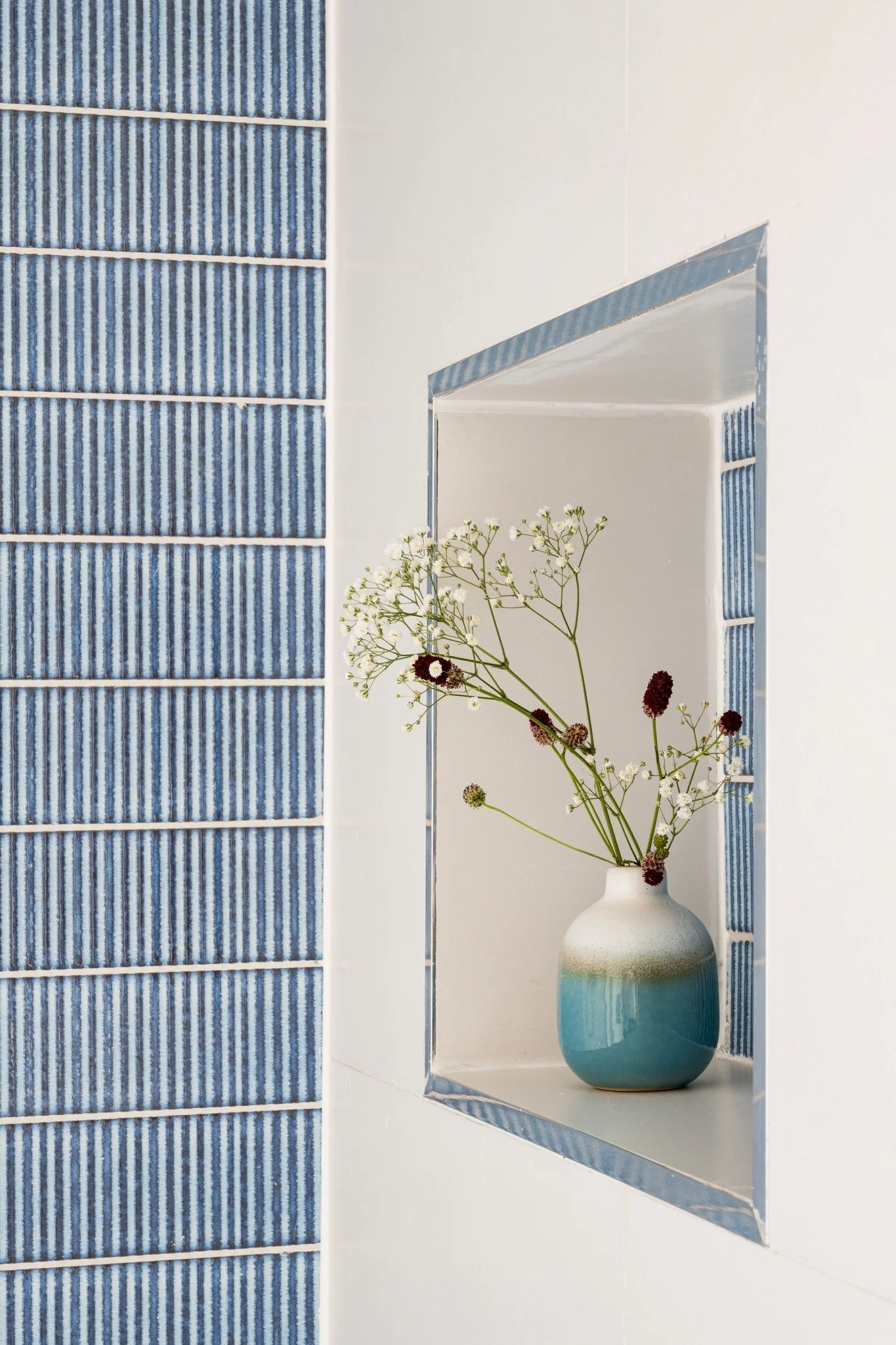 This is one of the bathrooms designed for our project in Glenageary. Strategically placed blue and modern design details work together to maximize natural light and create a bright, airy new bathroom with a sense of fun. 🚿💙

#architectureireland #D