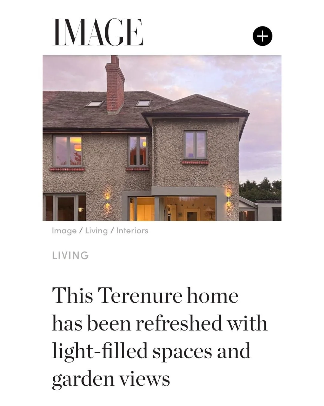 I&rsquo;m pleased to share that one of my projects in Terenure has been featured in @image.ie. I&rsquo;m grateful to the publication for the feature and to everyone who has supported this project along the way.

#irishinteriors #architectureireland #