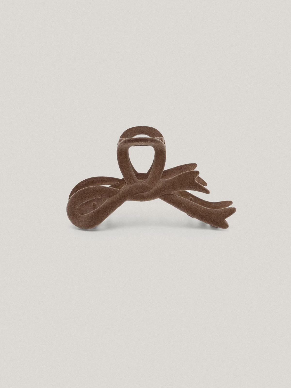 La barette - velvet beige