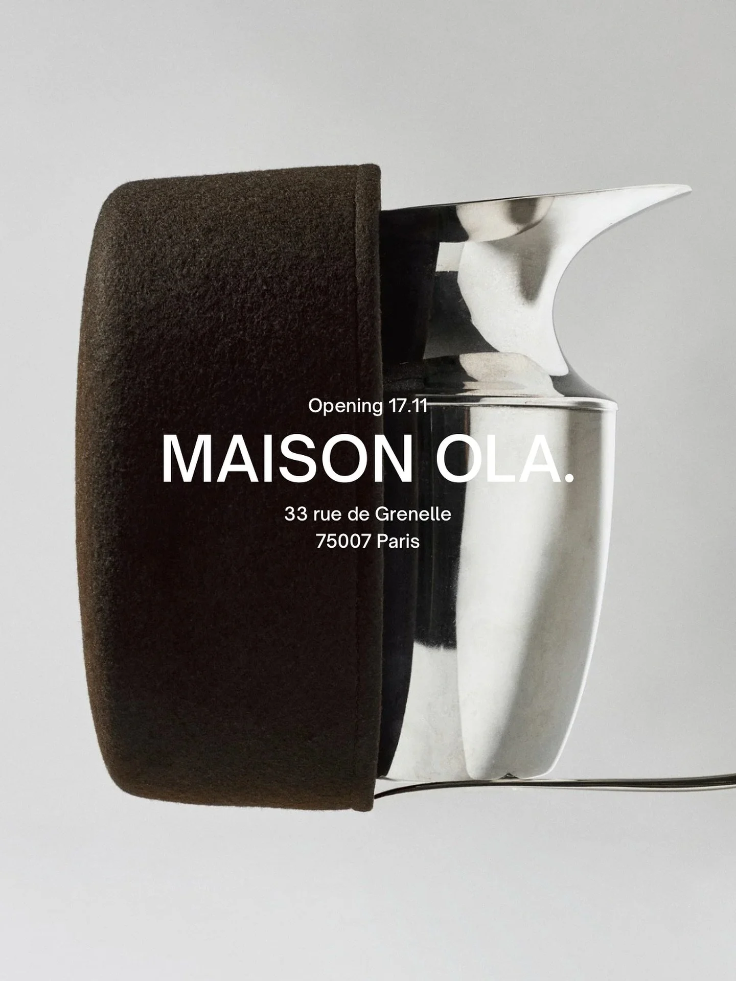 Our first Maison Ola boutique in Paris
Opening on November 17
33 rue de Grenelle, 75007 Paris

Photos: @nathanrobin_
Art direction: @gregorymizele
With the participation of: @lamaisondubacparis